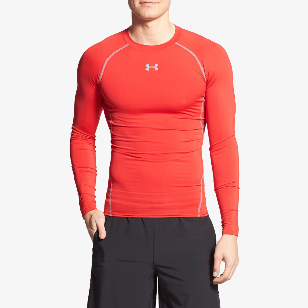 under armour heatgear long sleeve compression shirt